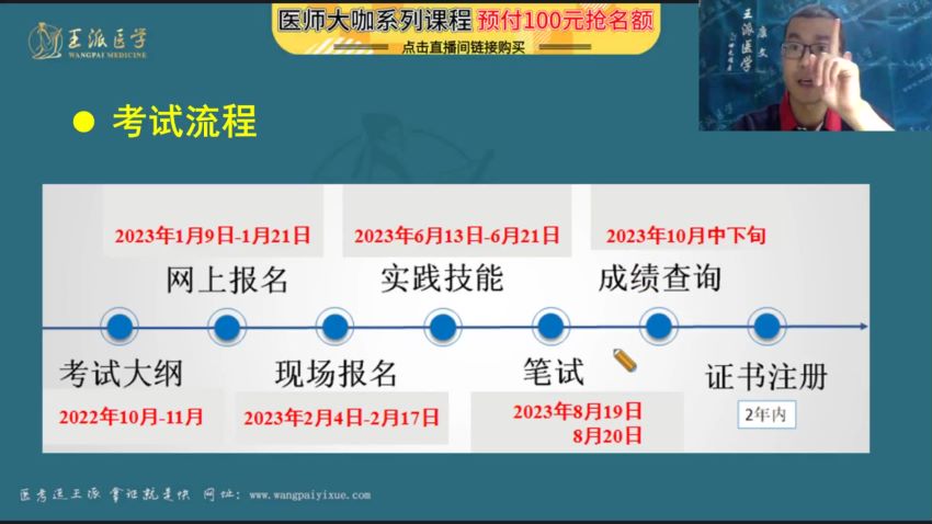 【王派】2023年口腔执业医师直播陪学高端班，网盘下载(21.89G)